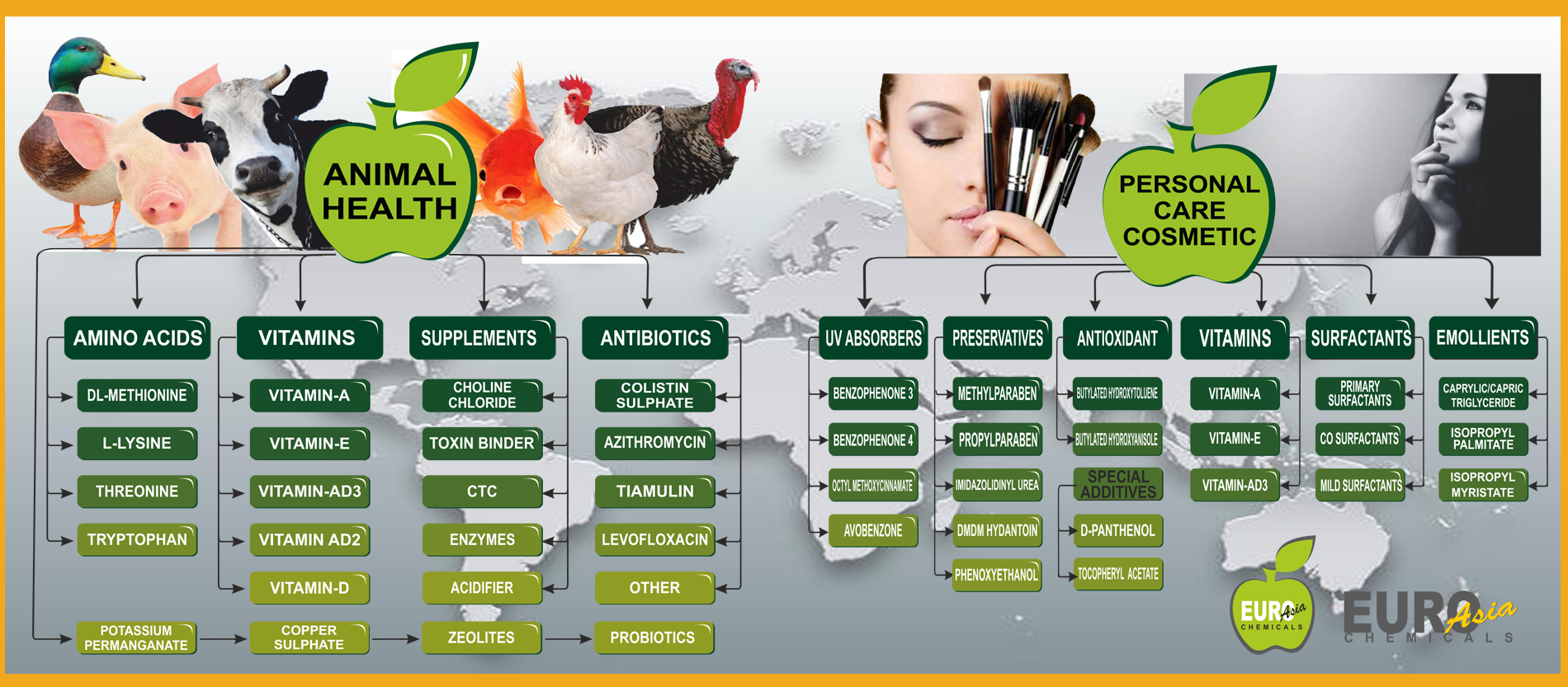 EuroAsia Chemicals  ANIMAL HEALTH AND FEED SUPPLEMENTS